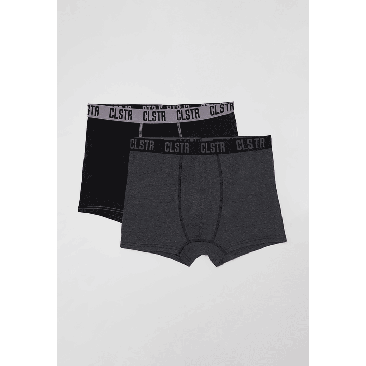 Boxer Bipack Medio Hombre Negro Familyshop 1