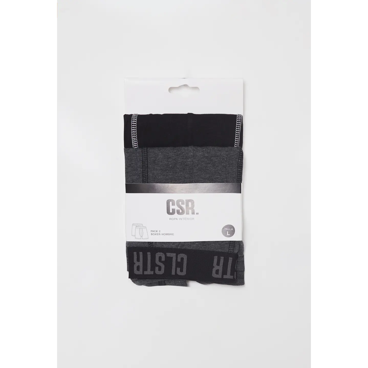 Boxer Bipack Hombre Negro Familyshop 2