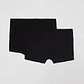 Boxer Bipack Media Hombre Negro Familyshop - Miniatura 1
