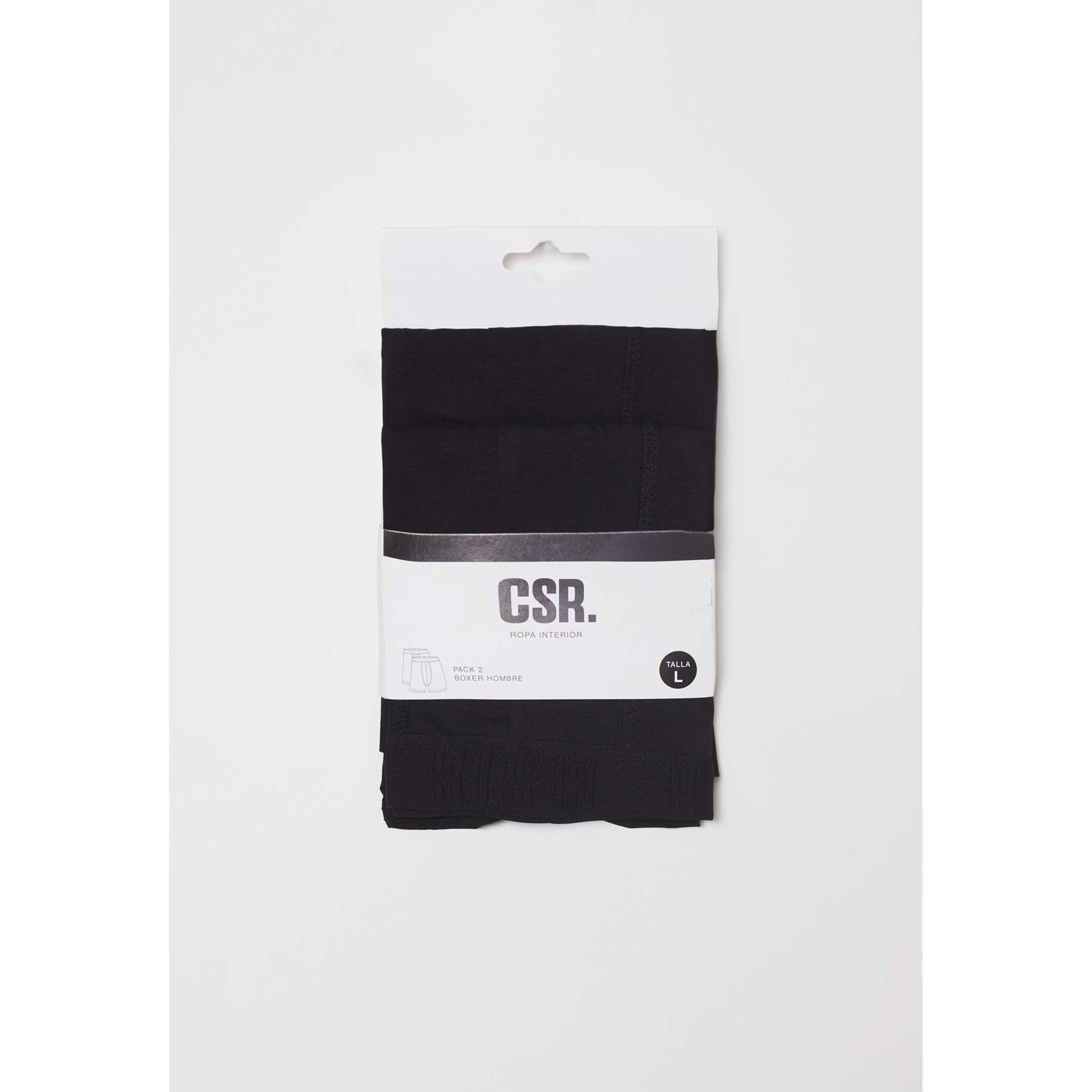 Boxer Bipack Media Hombre Negro Familyshop 2