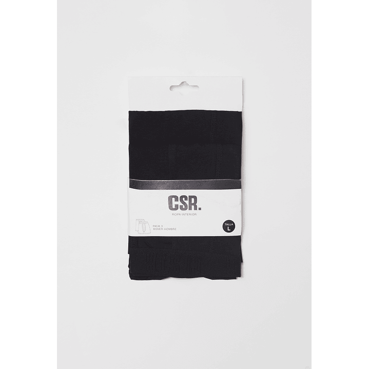 Boxer Bipack Media Hombre Negro Familyshop 2