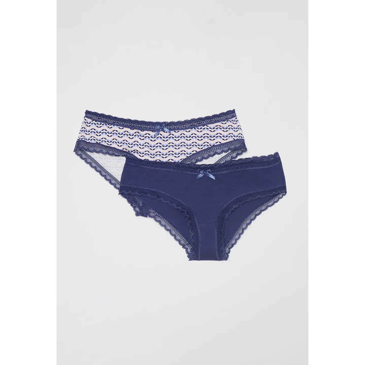 Calzón Bipack Encaje Mujer Azul Familyshop 1