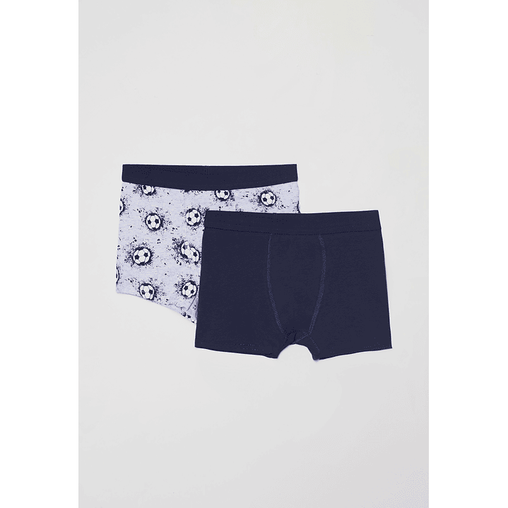 Boxer Bipack Niño Gris Familyshop 1