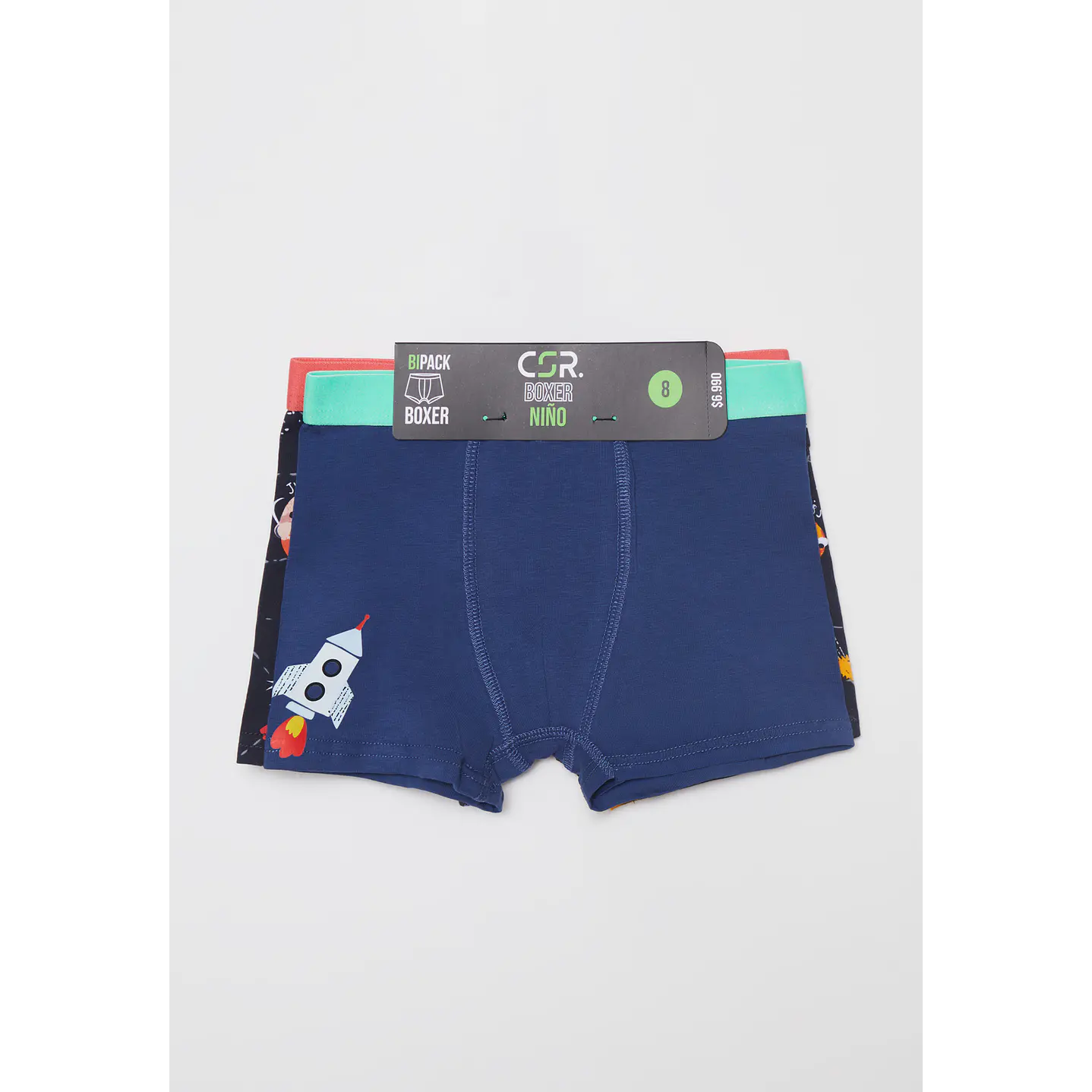 Boxer Bipack Niño Azul Familyshop 2