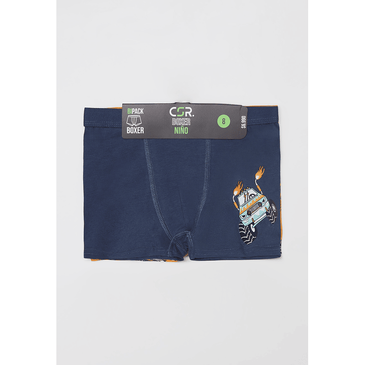 Boxer Bipack Niño Amarilla Familyshop 2