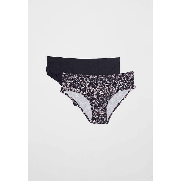 Calzón Bipack Micro Bonded Mujer Amarilla Familyshop 1