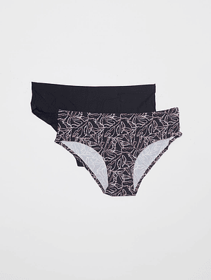 Calzón Bipack Micro Bonded Mujer Amarilla Familyshop