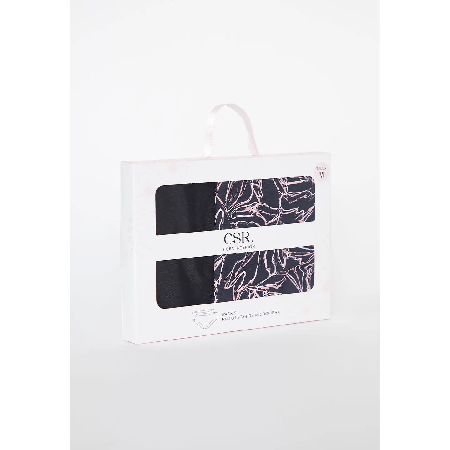 Calzón Bipack Microfibra Mujer Negro Familyshop 2