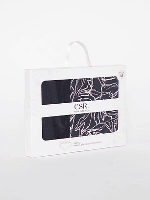 Calzón Bipack Micro Bonded Mujer Amarilla Familyshop