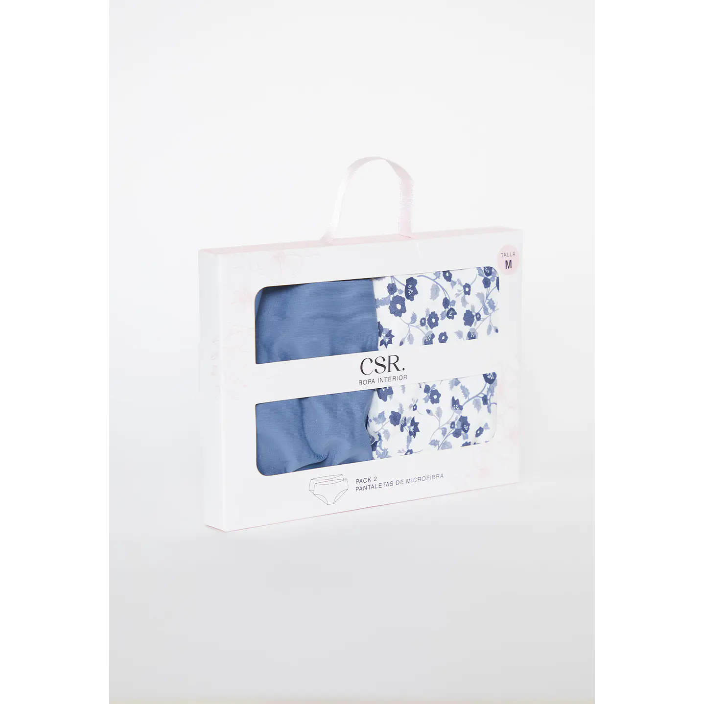 Calzón Bipack Microfibra Mujer Azul Familyshop 2