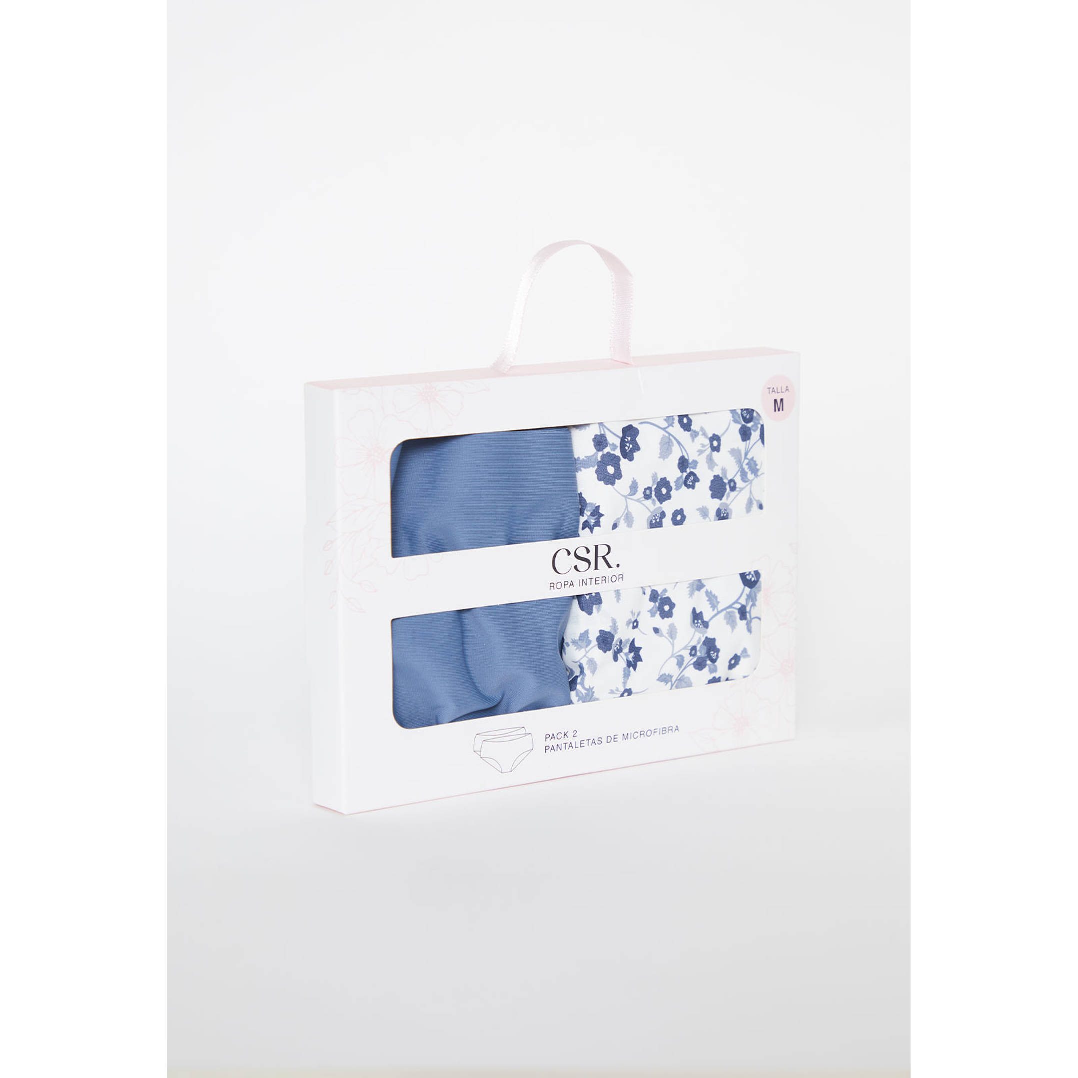 Calzón Bipack Micro Bonded Mujer Azul Familyshop 2