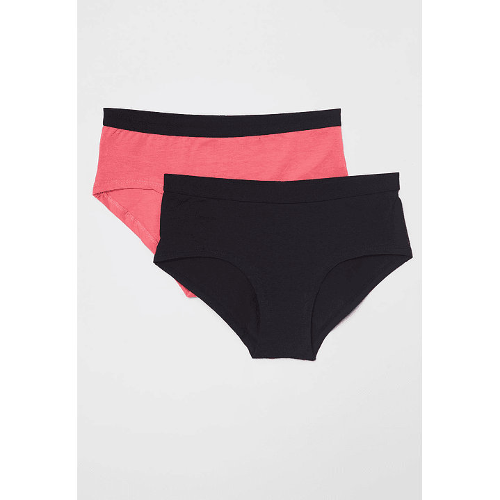 Calzón Bipack Mujer Negro Familyshop 1