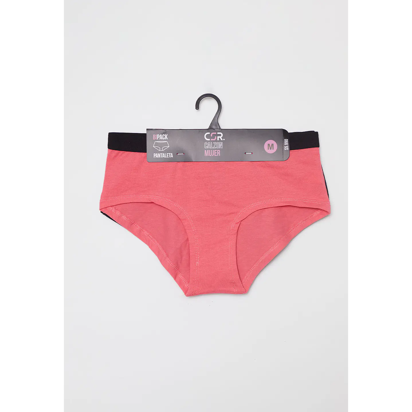 Calzón Bipack Mujer Negro Familyshop 2