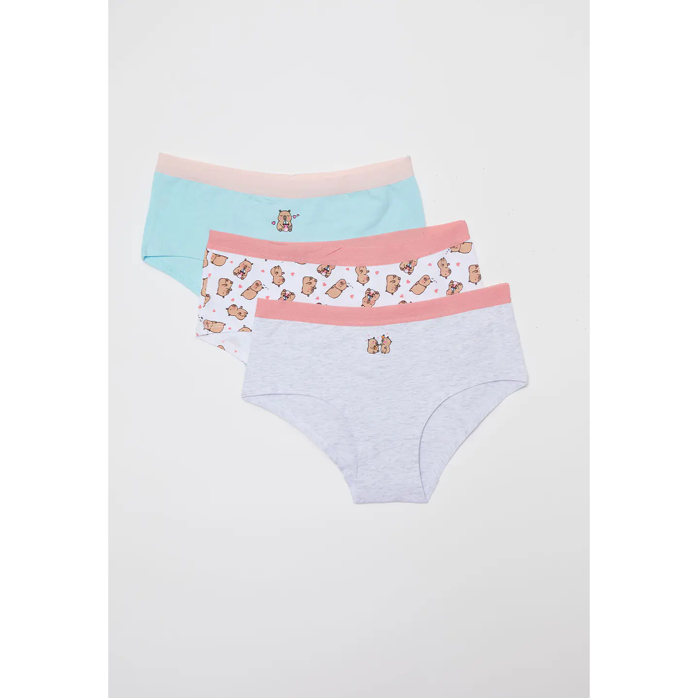 Calzón Tripack Liso Lola Celeste Familyshop 1