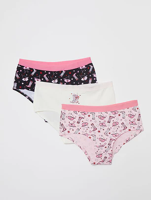 Calzón Tripack Liso Lola Blanco Familyshop