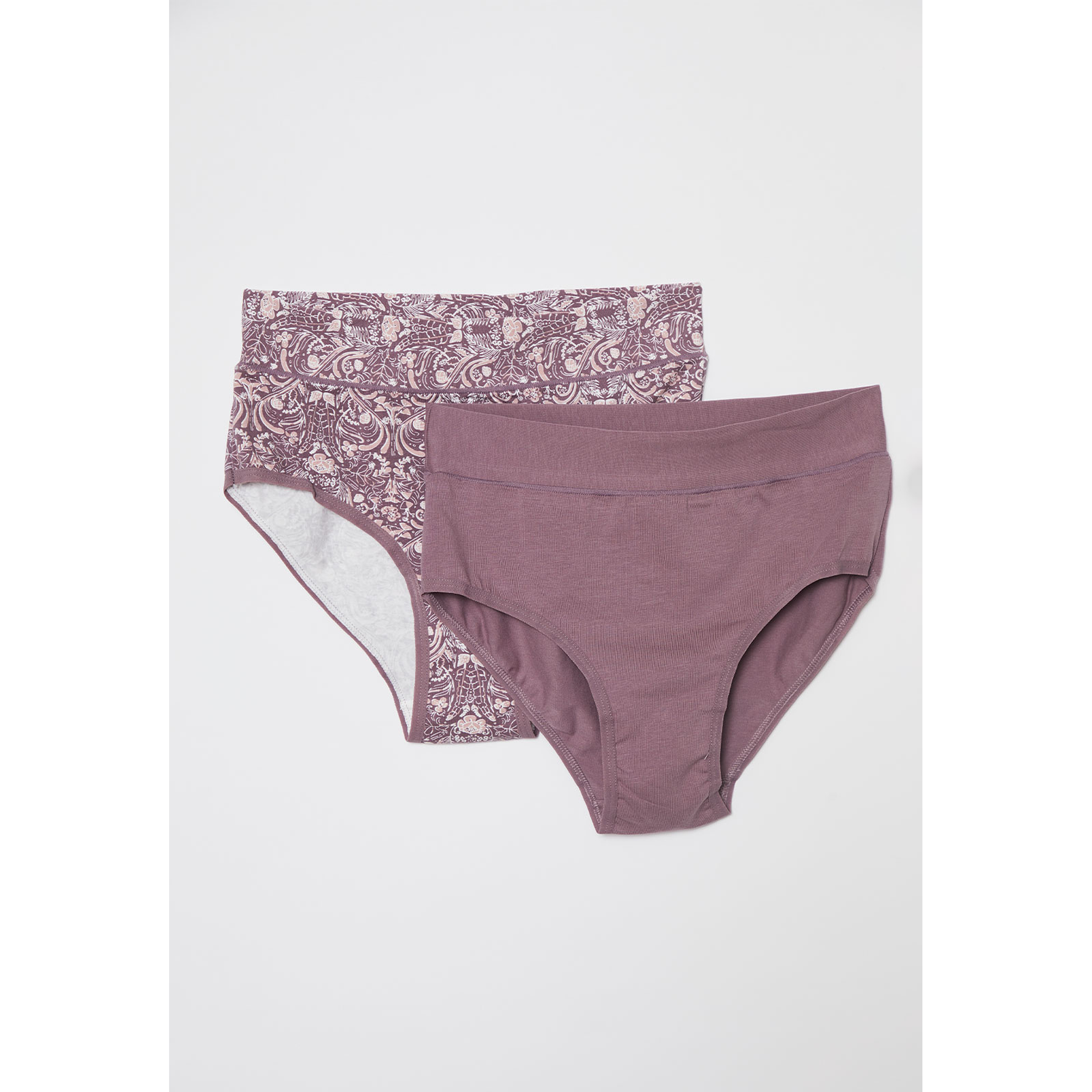 Calzón Bipack Liso Mujer Café Familyshop 1