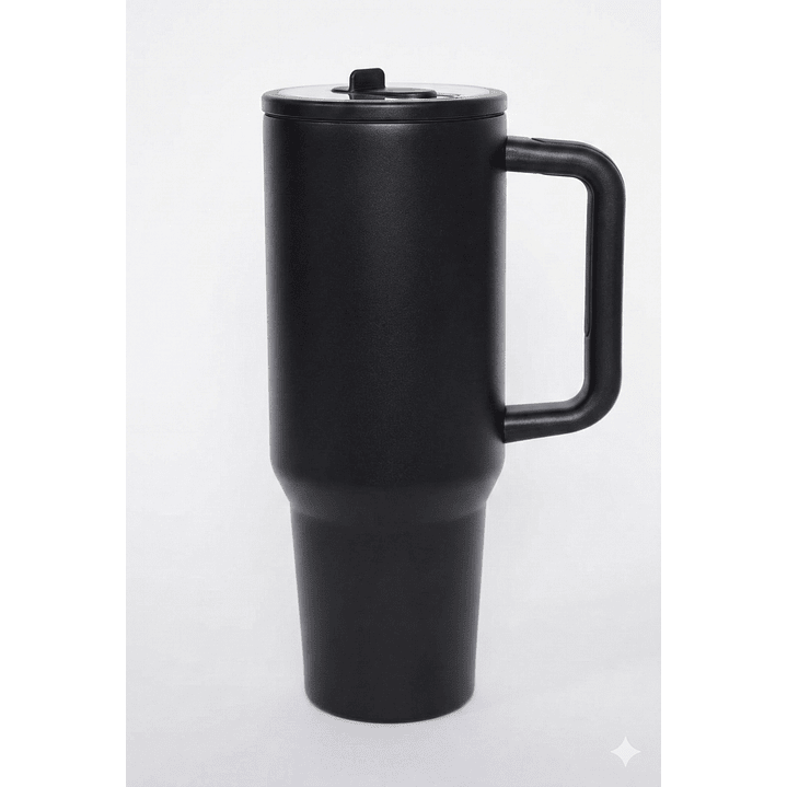 Taza Térmica Unisex Negro Familyshop 1