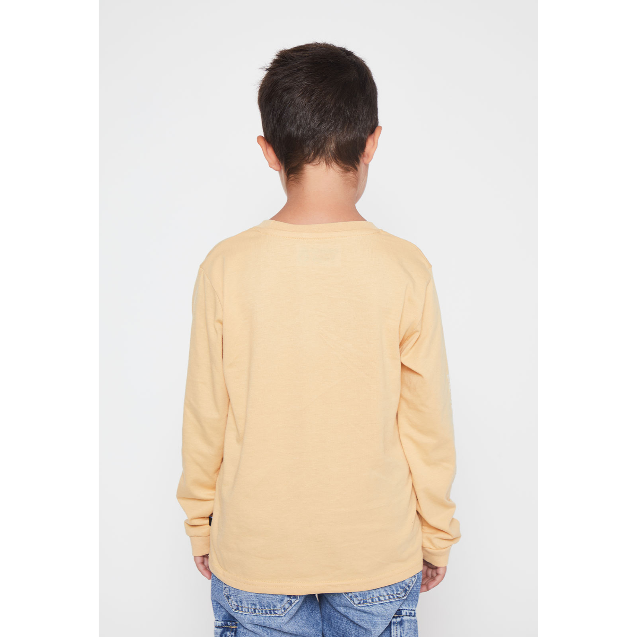 Polera Dino Niño Mostaza Familyshop 3