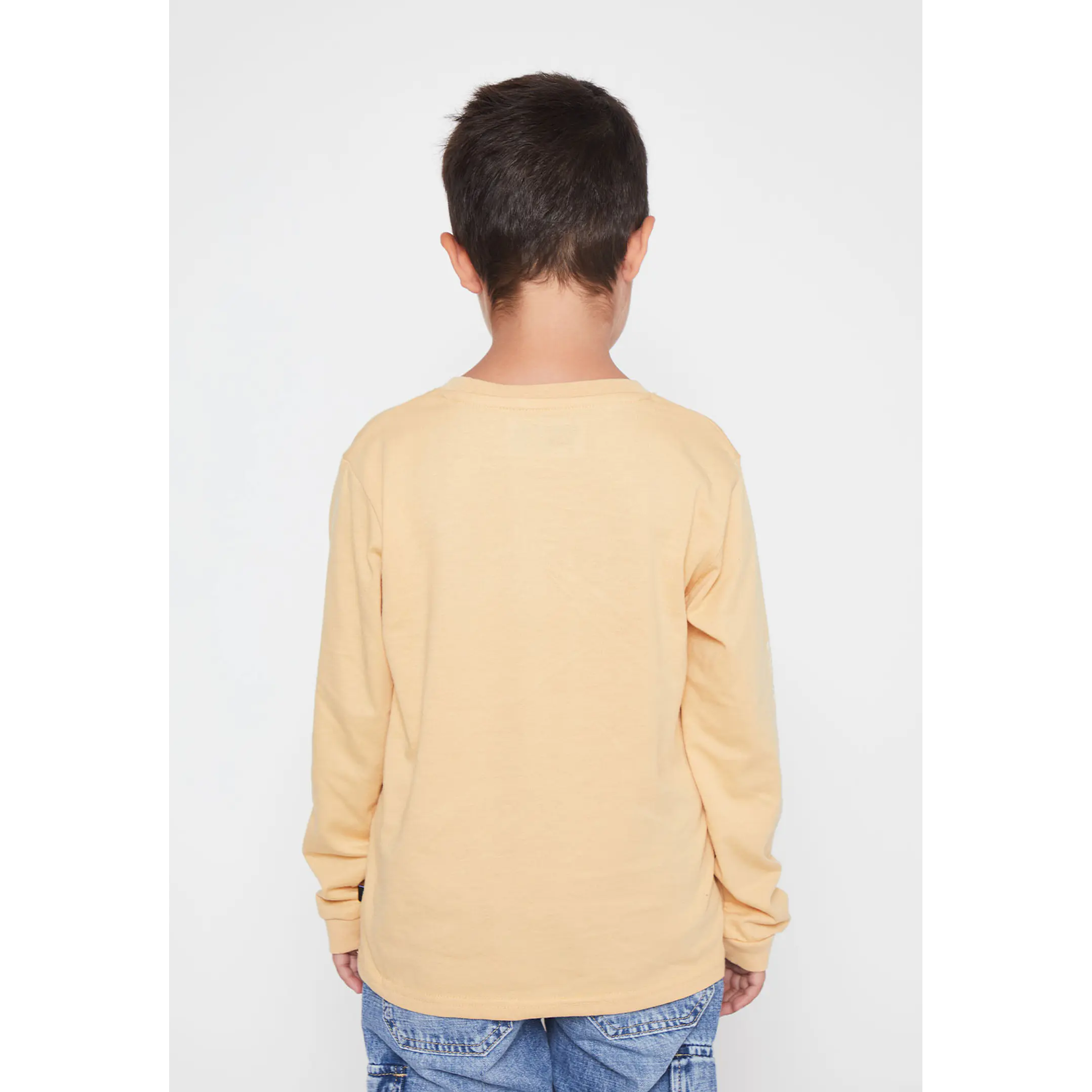 Polera Dino Niño Mostaza Familyshop 3