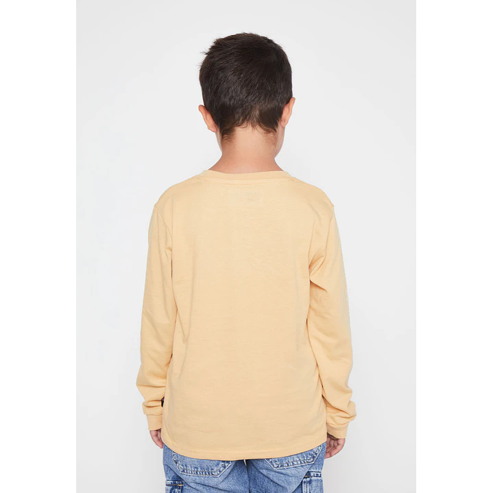 Polera Dino Niño Mostaza Familyshop 3