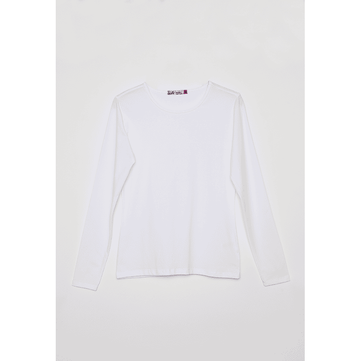 Camiseta Primera Capa Mujer Blanco Familyshop 1