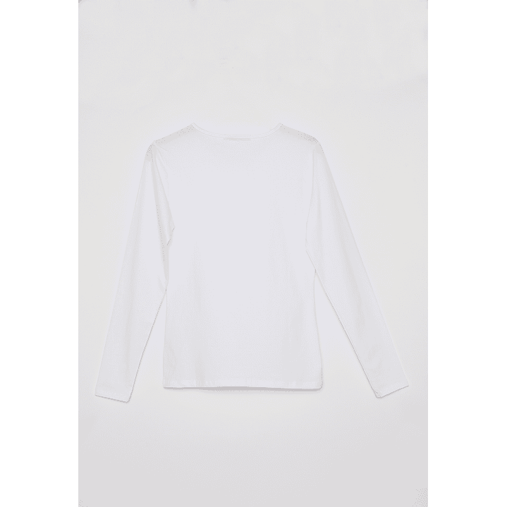 Camiseta Primera Capa Mujer Blanco Familyshop 2