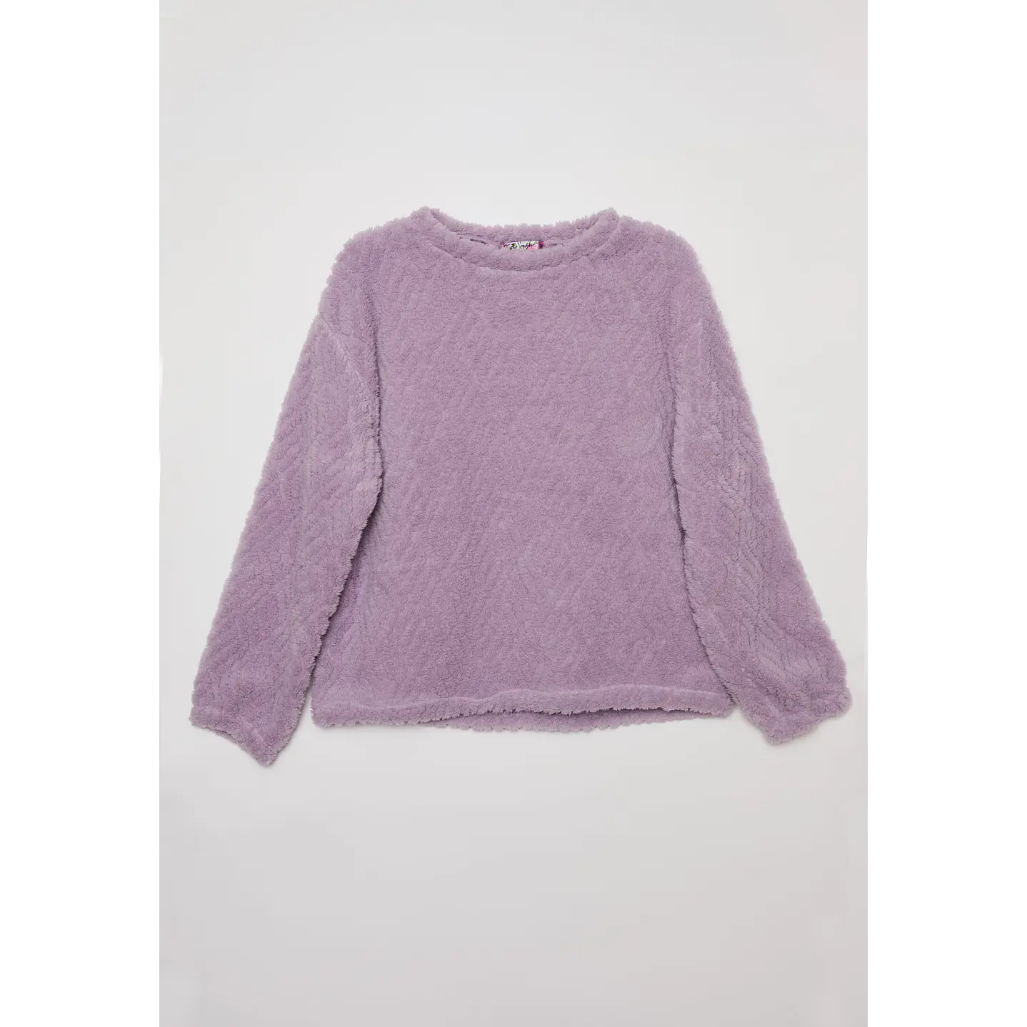 Pijama Peludo Mujer Lila Familyshop 6