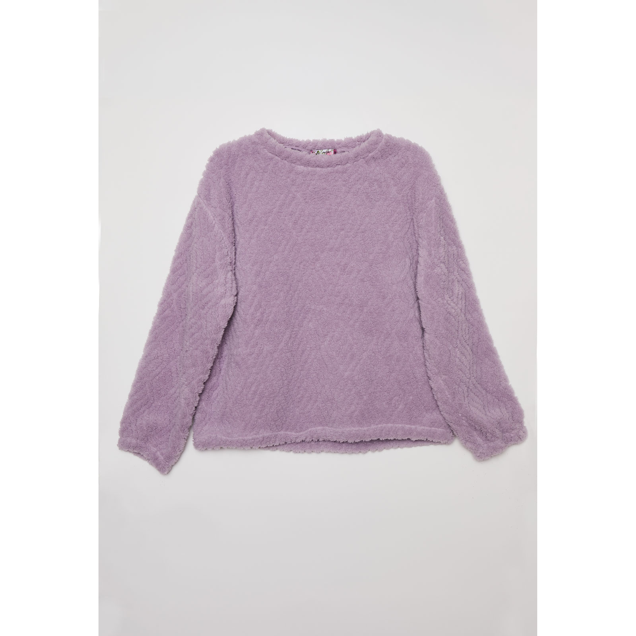 Pijama Peludo Mujer Lila Familyshop 1