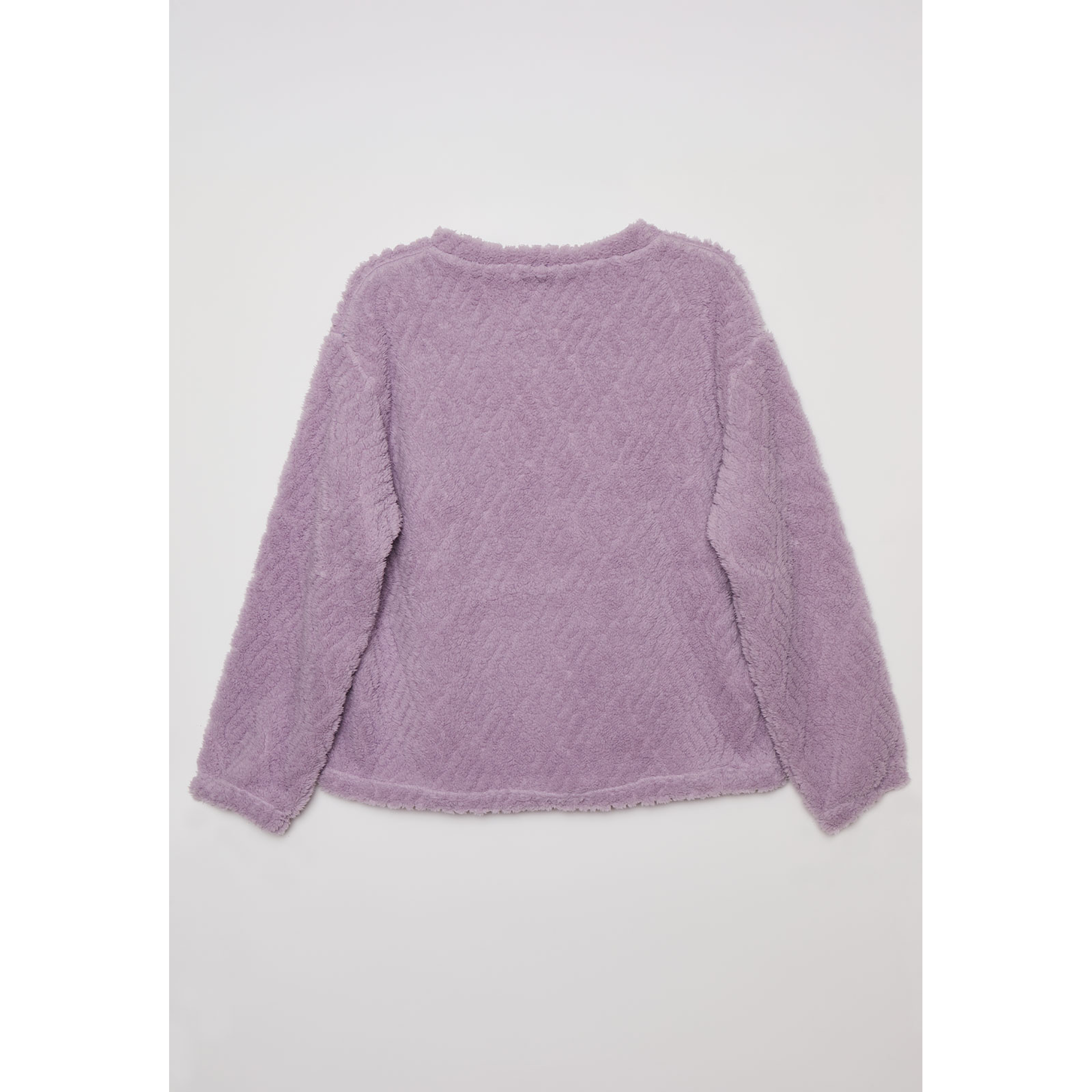 Pijama Peludo Mujer Lila Familyshop 2