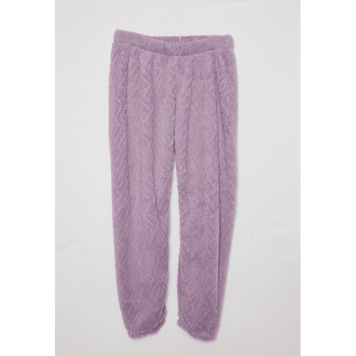 Pijama Peludo Mujer Lila Familyshop 3