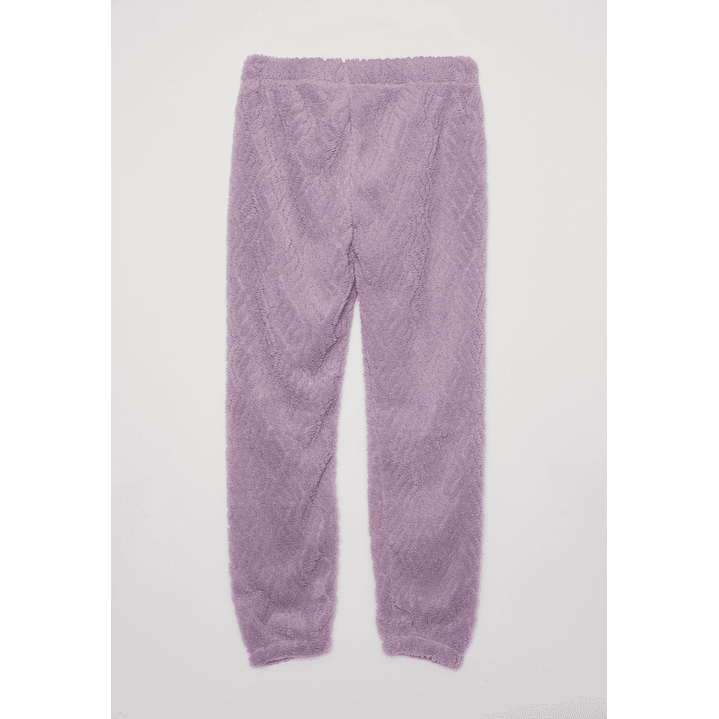 Pijama Peludo Mujer Lila Familyshop 4