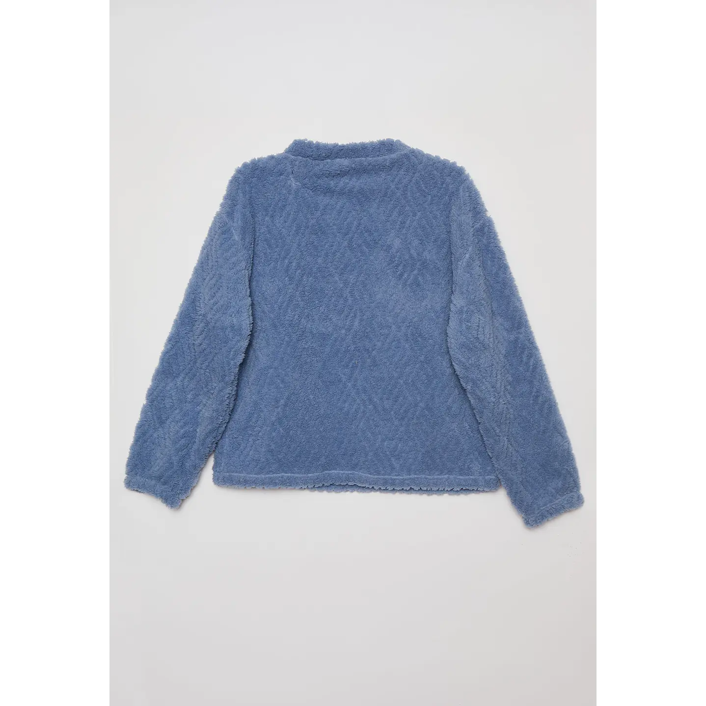 Pijama Peludo Mujer Azul Familyshop 7