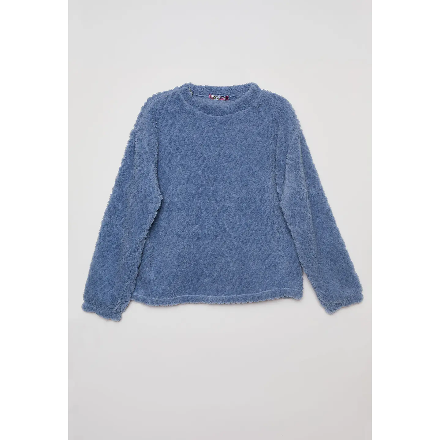 Pijama Peludo Mujer Azul Familyshop 6