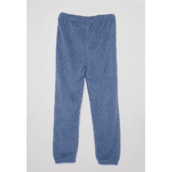 Pijama Peludo Mujer Azul Familyshop 3