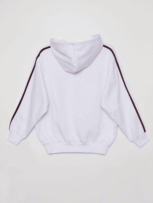 Polerón Oversize Lola Blanco Familyshop