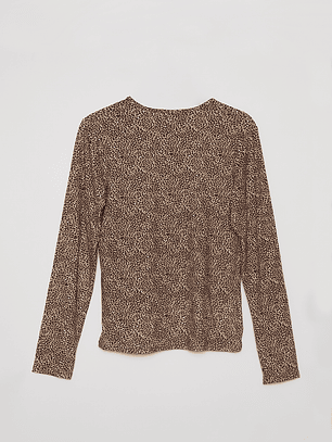 Polera Manga Larga Térmica Mujer Arena Familyshop