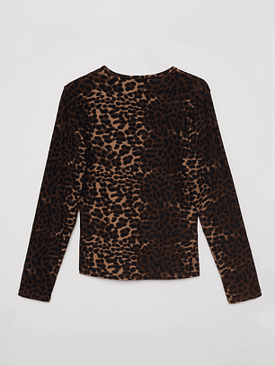 Polera Térmica Mujer Café Familyshop