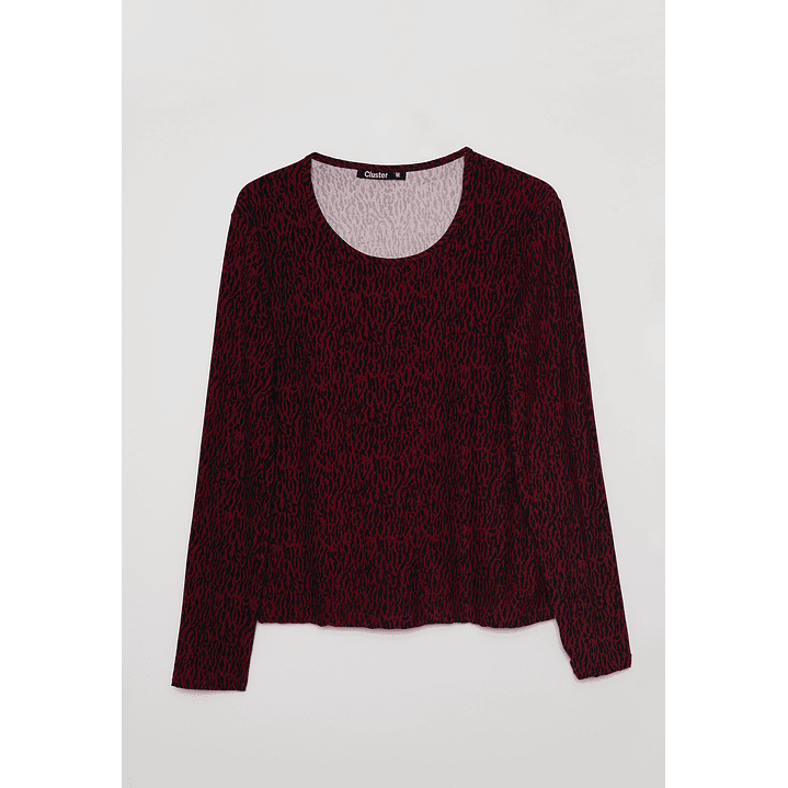 Polera Térmica Mujer Burdeo Familyshop 1