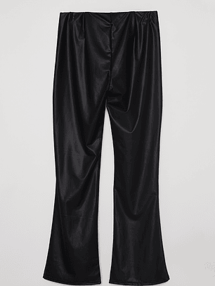 Calza Flare Mujer Negro Familyshop