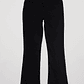Pantalón Flare Mujer Negro Familyshop - Miniatura 2