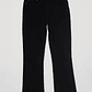 Pantalón Flare Mujer Negro Familyshop - Miniatura 1