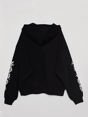 Polerón Boxy Hombre Negro Familyshop