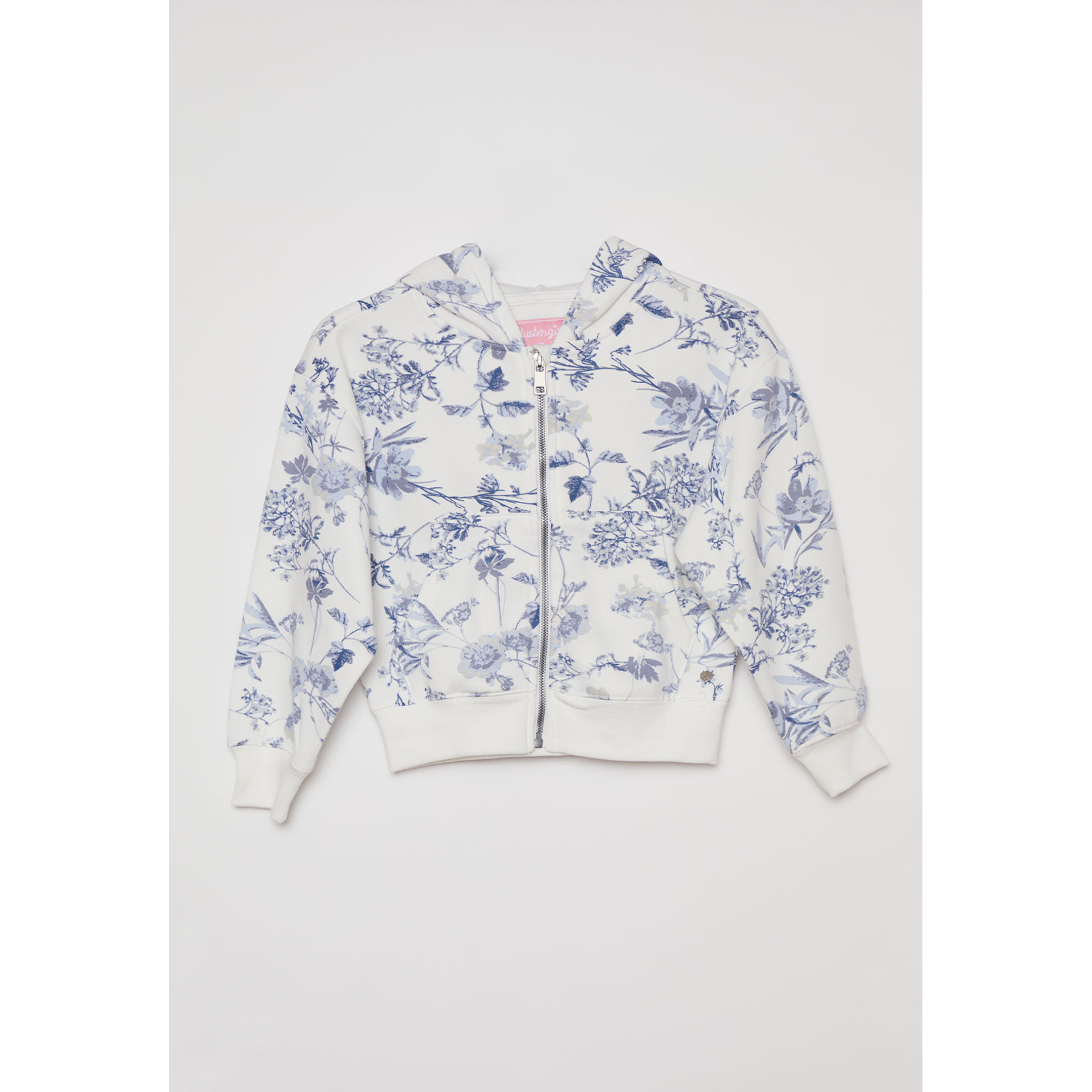 Polerón Floral Niña Azul Familyshop 1