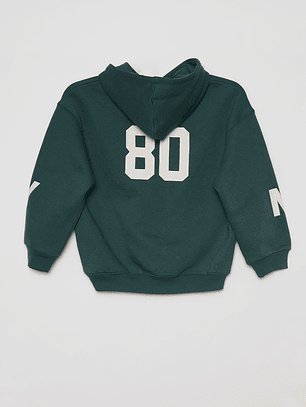 Polerón Brooklyn Team Niño Verde Familyshop