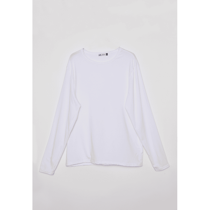 Camiseta Micro Hombre Blanco Familyshop 1