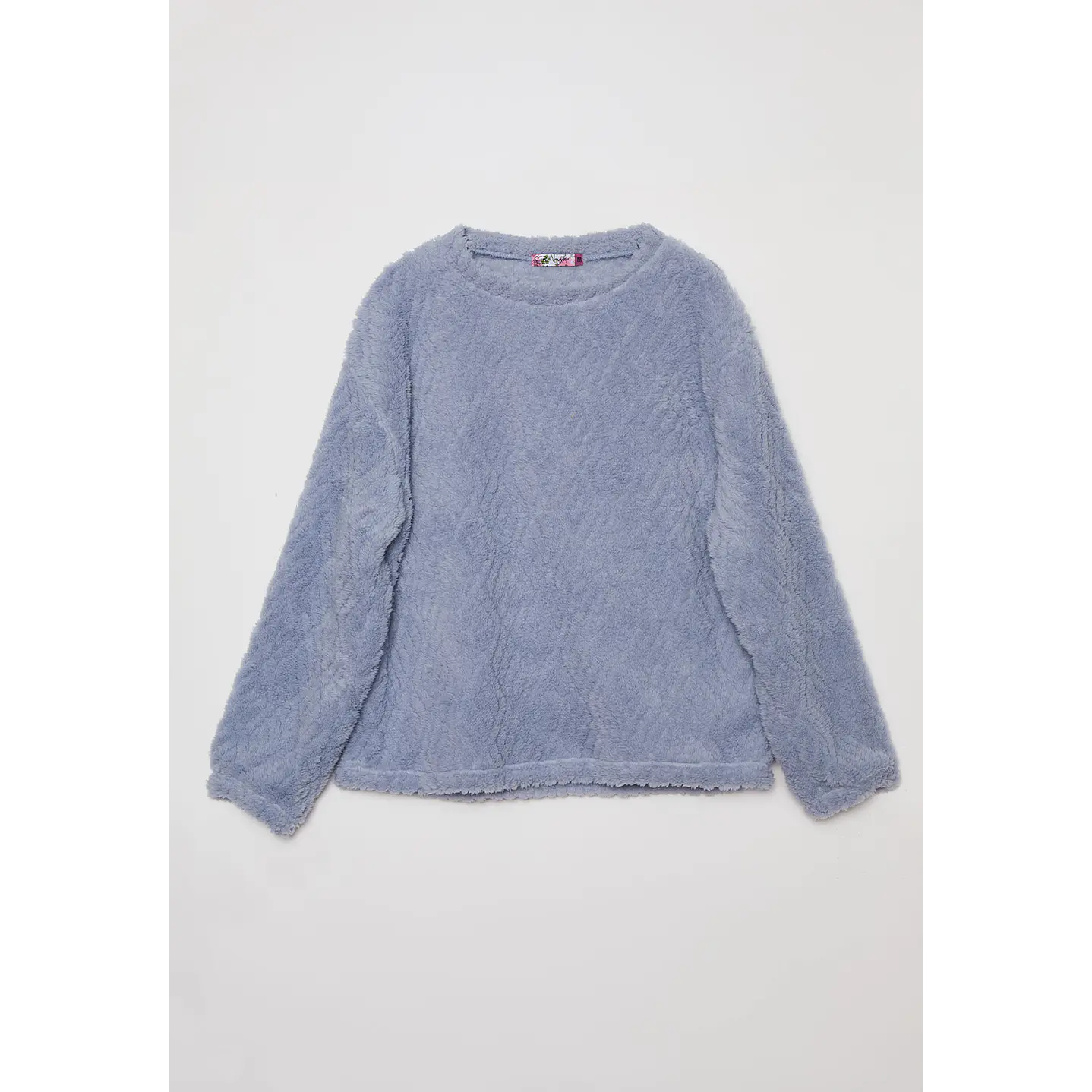 Pijama Peludo Mujer Gris Familyshop 6