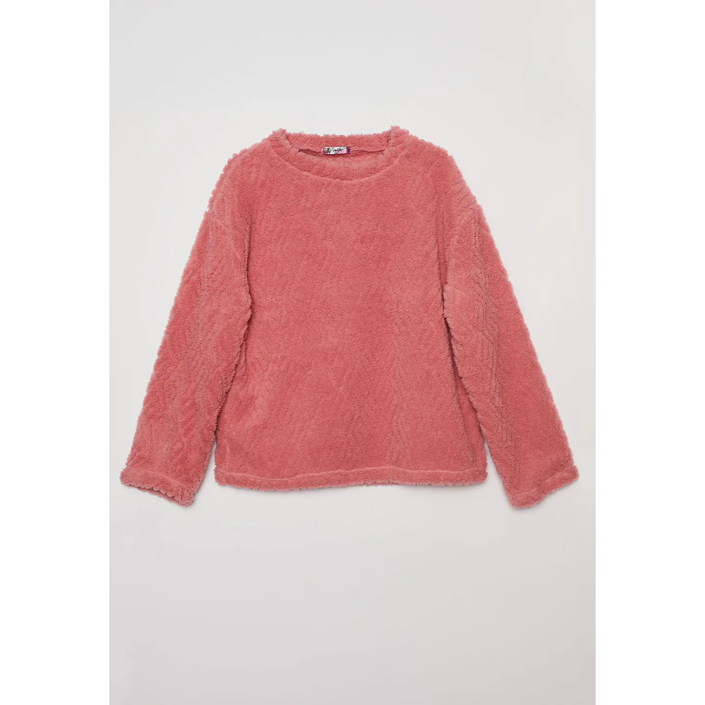 Pijama Peludo Mujer Rosado Familyshop 6