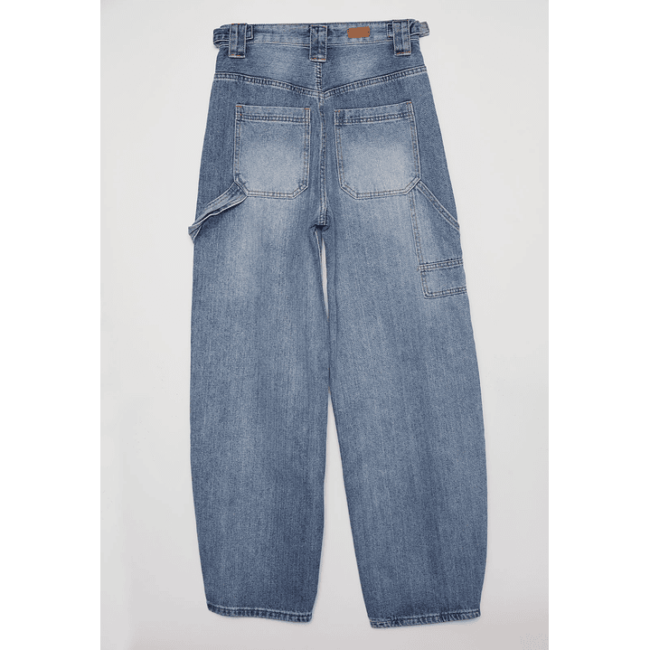 Jeans Baggy Mujer Azul Familyshop 2