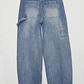 Jeans Baggy Mujer Azul Familyshop - Miniatura 2
