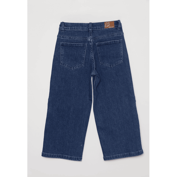 Jeans Cargo Multibolsillo Niña Azul Familyshop 2